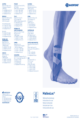 Instructions for use - MalleoLoc