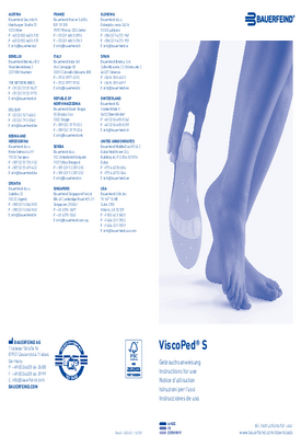 Instructions for use - ViscoPed S