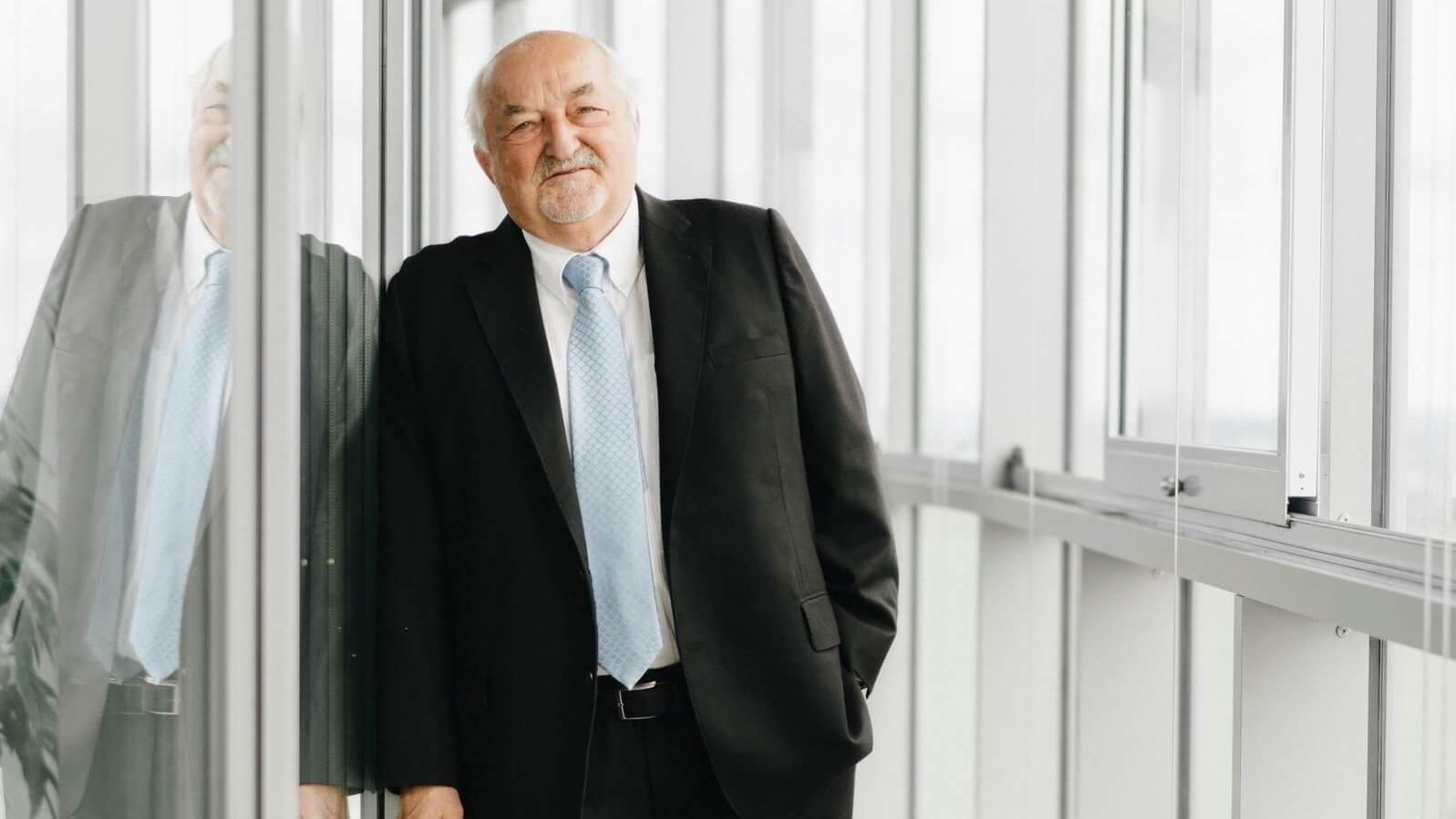 Portrait des deutschen Unternehmers Hans Bruno Bauerfeind