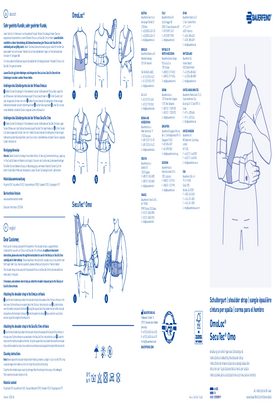 Instructions for use - Shoulder Strap SecuTec Omo - OmoLoc