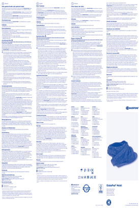 Instructions for use - GloboPed Mobil