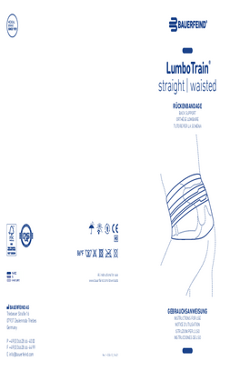 Instructions for use - LumboTrain