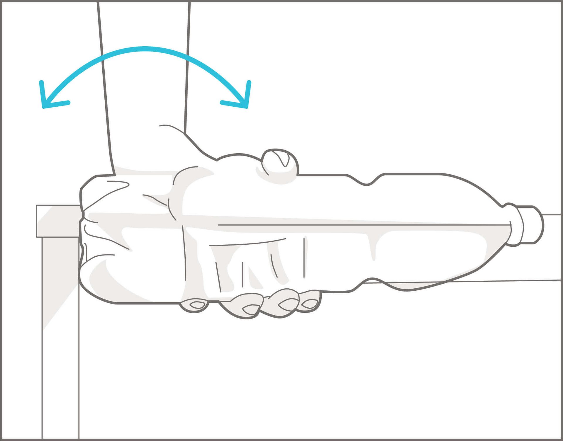 Illustration der Handgelenk Übung 2: Kräftigung der Handgelenksrotatoren