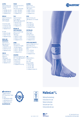 Instructions for use - MalleoLoc L