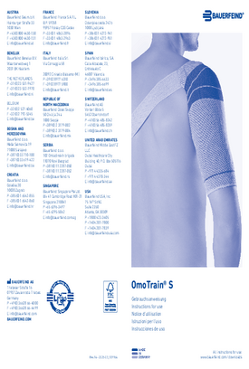 Instructions for use - OmoTrain S